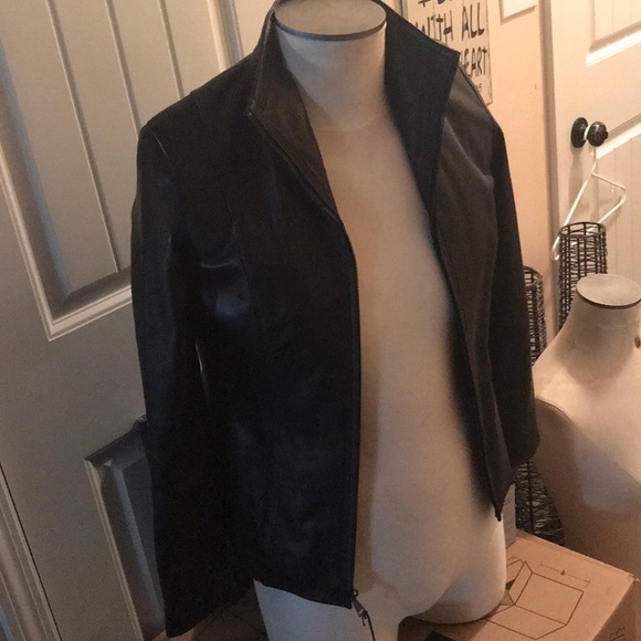 COPY - Cole Haan leather jacket - Picture 3 of 8